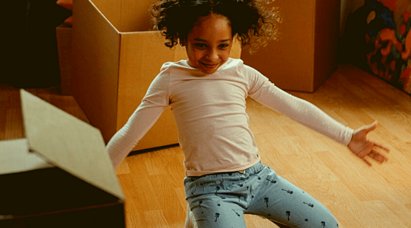 déménagement en famille
