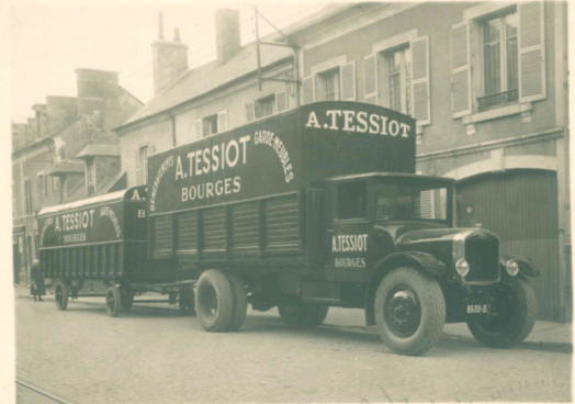 Déménagements Bourges 1950