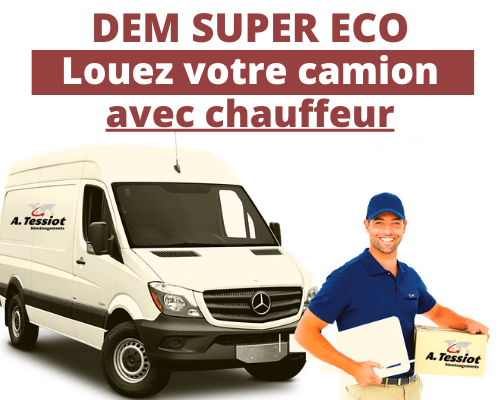 louer un camion de déménagement